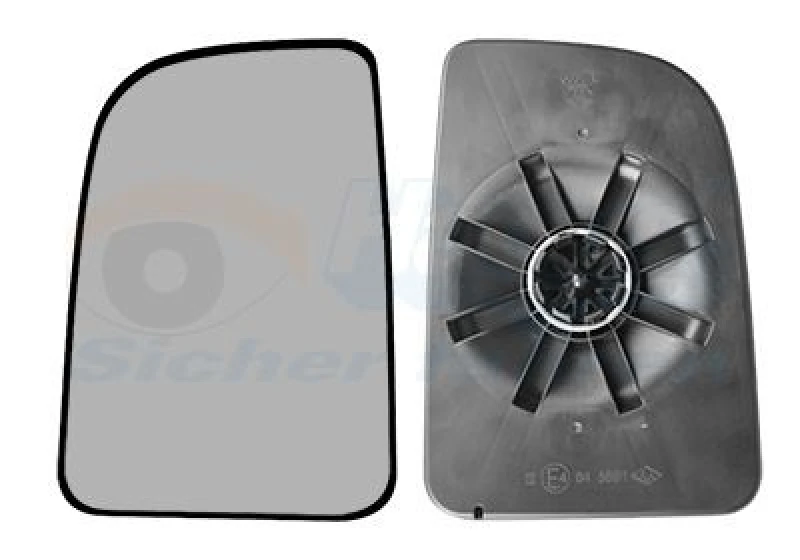 Image of VAN WEZEL Wing mirror glass VAN WEZEL 2973835