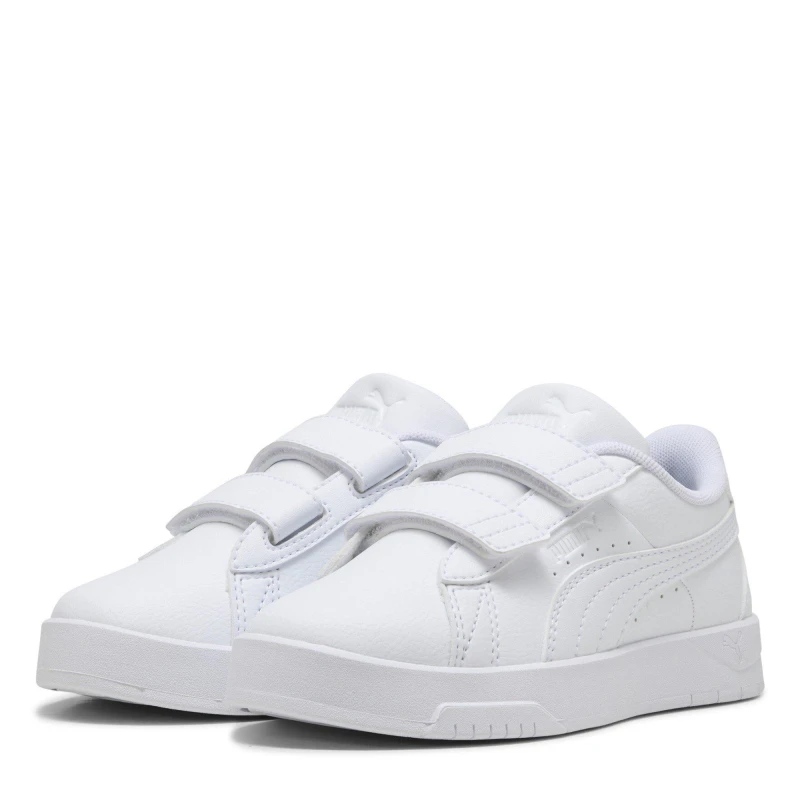 Image of Puma Jada Court Trainers Child Girls - White White C11
