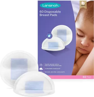 image of Lansinoh Disposable Nursing Pads x60