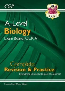 Image of New A-Level Biology OCR A Year 1 & 2 Complete Revision & Practice with Online Edition by CGP Books