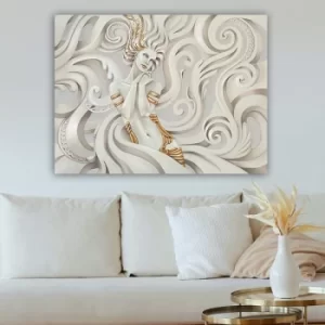 Image of 612988652_70100 Multicolor Decorative Canvas Painting