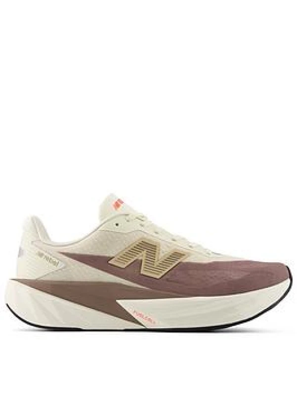 Image of New Balance FuelCell Rebel v5 White Brown AW25 Shoes