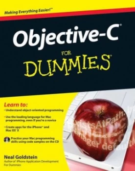 Image of Objective-C for Dummies by Neal Goldstein Paperback