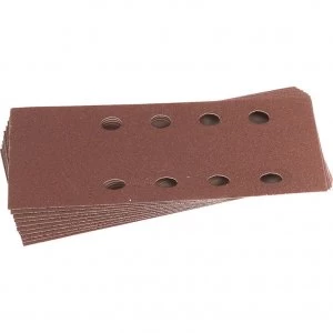 Image of Draper Punched Hook and Loop Sanding Sheets 90mm x 187mm 100g Pack of 10