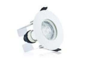 Image of Integral Evofire 70mm cut-out IP65 Fire Rated Downlight with Insulation Guard and GU10 holder
