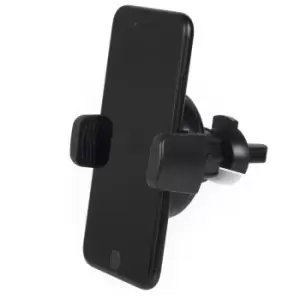 image of Intempo EE5984BLKSTKEU7 Wireless Air Vent Car Phone Holder and Charger