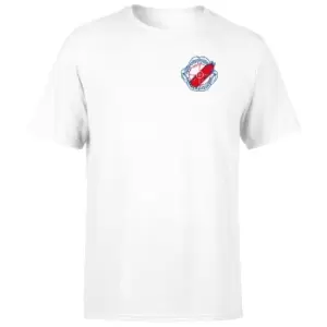 Image of Jaws Smile Mens T-Shirt - White - 5XL
