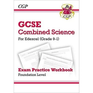 Image of New Grade 9-1 GCSE Combined Science: Edexcel Exam Practice Workbook - Foundation by CGP Books (Paperback, 2016)