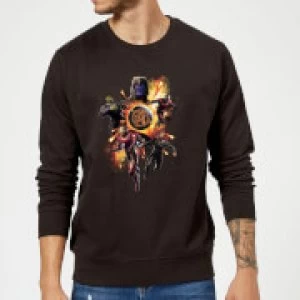 image of Avengers: Endgame Explosion Team Sweatshirt - Black