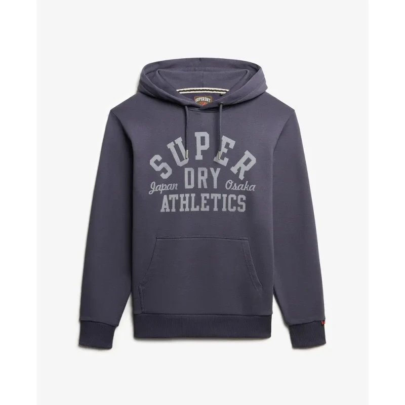 Image of Superdry Hooded sweatshirt Superdry Athletic Ess Gris Male XL
