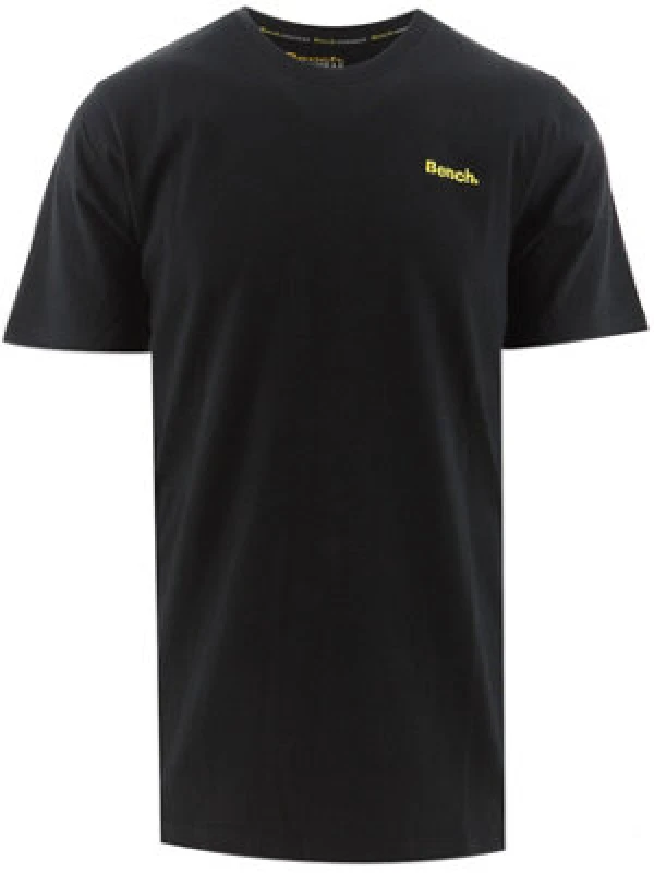 Image of Bench Black Cotton Alberta T-Shirt M