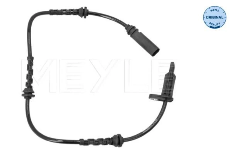 Image of MEYLE 314 899 0112 ABS Sensor MEYLE-Original: True to OE. Rear Axle both sides Sensor,wheel speed (412)