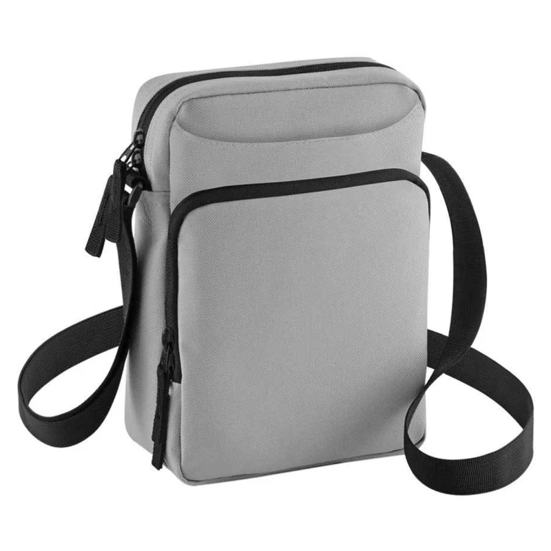 Image of Bagbase BG030 mens Shoulder Bag in Grey