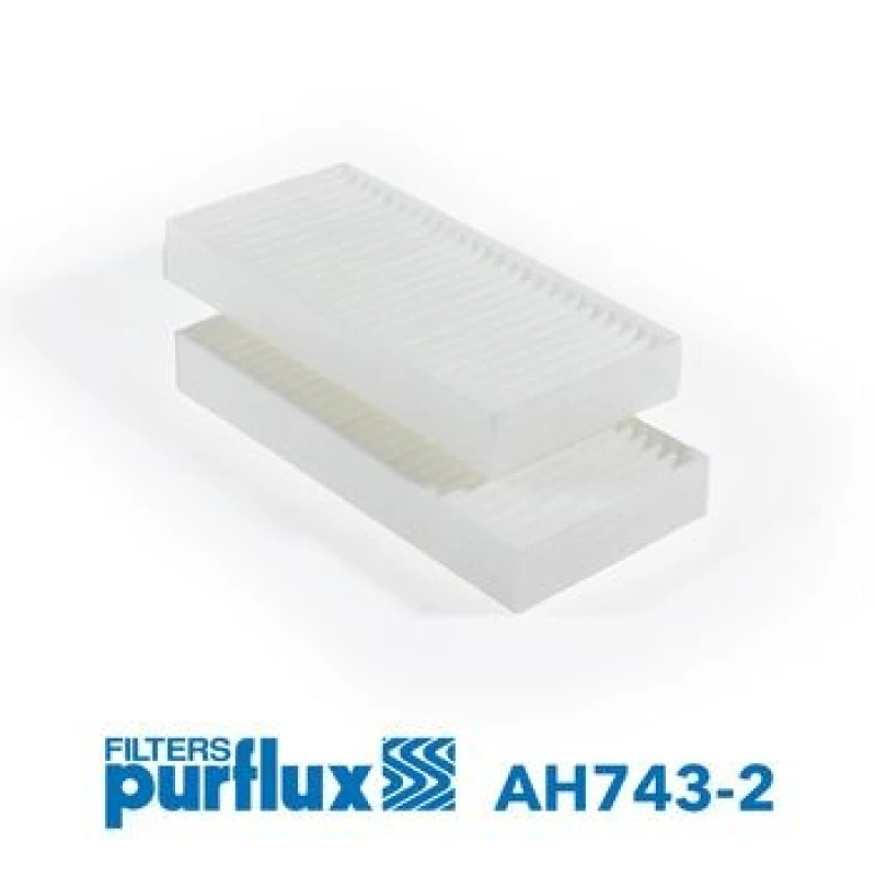 Image of Pollen filter PURFLUX AH743-2