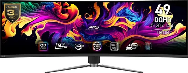 Image of MSI Mpg 491cqp Qd-oled 9S6-3FA84T-003