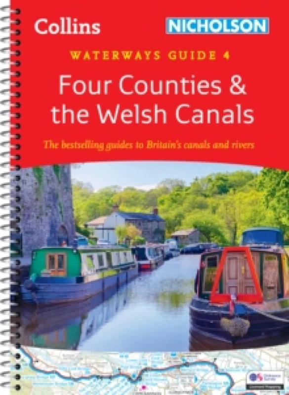 Image of Four Counties and the Welsh Canals. Spiral bound Books