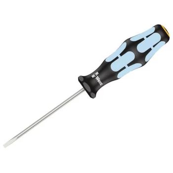 image of Wera 3335 Workshop Slotted screwdriver Blade width 3mm Blade length 80 mm