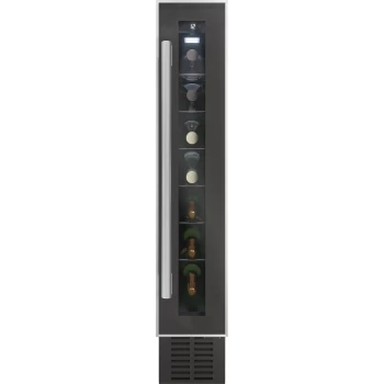 image of Baumatic BWC155SS 7 Bottles Integrated Wine Cooler Fridge