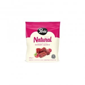 image of Panda Raspberry Licorice - All Natural 200g