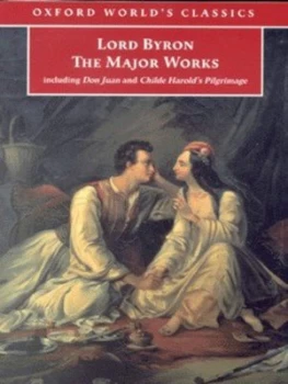 Image of The Major Works by George Gordon Lord Byron Paperback