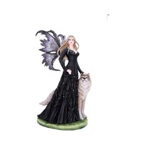 Image of Loveta Wolf and Fairy Ornament