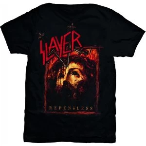 image of Slayer Repentless Rectangle Mens X-Large T-Shirt - Black