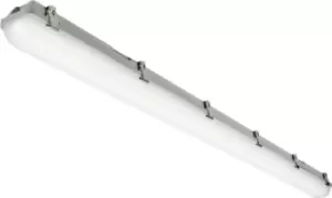 Image of KnightsBridge 230V IP65 IK08 5ft Selectable 26W/48W CCT Adjustable Microwave Non-Corrosive