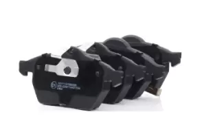 Image of RIDEX Brake pad set OPEL,SAAB,VAUXHALL 402B0249 09198688,1605036,1605654 1605912,1605966,90512037,9195146,9198688,93191802,12759808,4478254,4778254