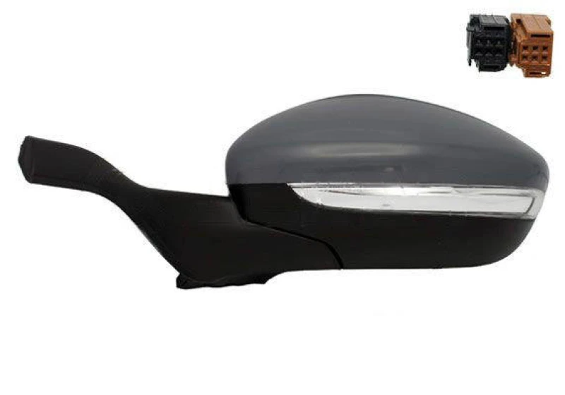 Image of ALKAR 6125296 Wing mirror Left, Electric, Convex, primed Outside Mirror (50)