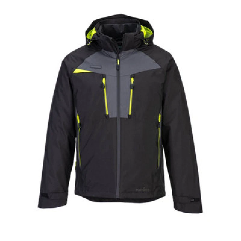 Image of Portwest DX4 3 in 1 Jacket DX465BKRS Colour: Black