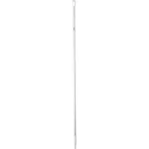 Image of Vikan Aluminium handle, ergonomic, Ø 31 mm, length 1510 mm, pack of 10, white