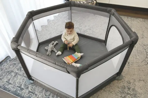 image of Dreambaby Explore Playpen Taupe