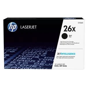 Image of HP 26X Black Laser Toner Ink Cartridge
