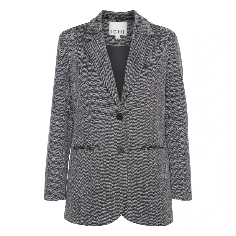 Image of Ichi Womens blazer Ichi Ihkate Jacquard Noir Female L