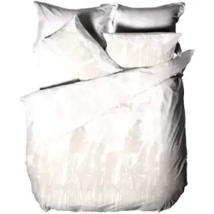 Image of The Linen Yard Pampas Cotton Washed Duvet Cover Set (Double) (Blush) - Blush