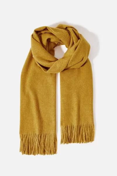 Image of Super-Soft Blanket Scarf Ochre