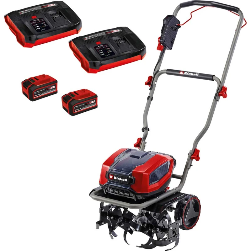 Image of Einhell Professional GP-CR 36/45 Li E BL 36v Cordless Brushless Tiller 450mm GP-CR 36/45 Li E BL Batteries: 2 x 6ah Li-ion