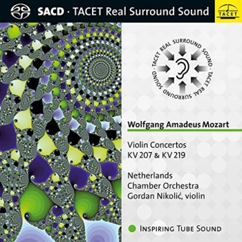 Image of Gordan Nikolic & Netherlands Chamber Orchestra - Wolfgang Amadeus Mozart: Violin Concertos KV207 & KV219 CD