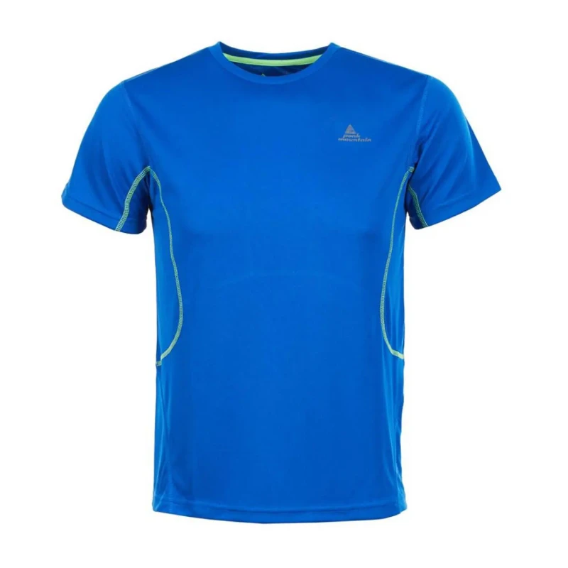Image of T-Shirt Peak Mountain Coriol Bleu Male 2XL