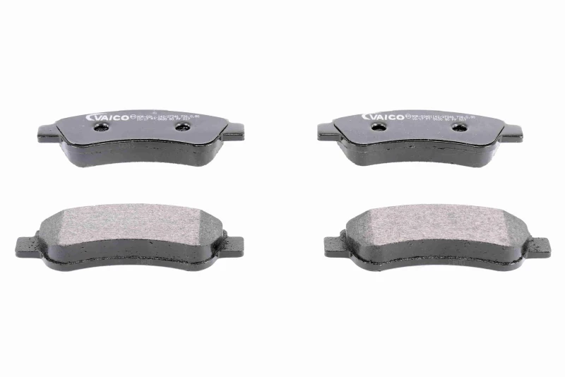Image of VAICO V42-0095 Brake pad set Rear Axle, not prepared for wear warning indicator, with accessories, Q+, original equipment manufacturer quality, with b