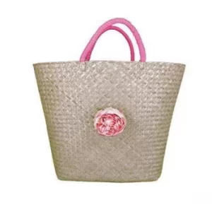 image of Rose Tote Bag Pink 58cm