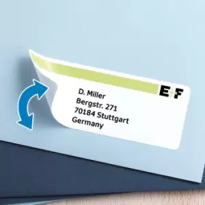 Image of HERMA Repositionable address labels A4 99.1x57mm white Movables...
