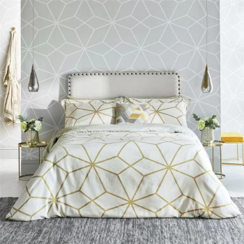 image of Harlequin Axal Duvet Cover - OCHRE