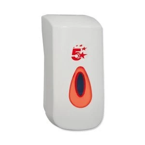 Image of 5 Star Facilities Large Liquid Soap Dispenser W115xD115xH250mm 0.9 Litre