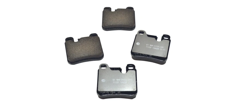 Image of HELLA Brake pad set HELLA 8DB 355 008-491