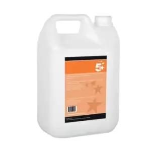 Image of 5 Star Facilities Liquid Hand Anti-Bacterial Sanitiser 70% Alcohol 5 Litre