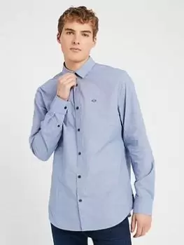 Image of Armani Exchange Long Sleeve Shirt - Light Blue, Size 2XL, Men