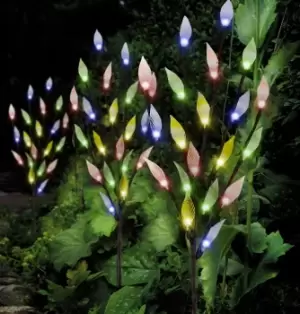 Image of Solalite LED Solar Branch Lights Multicloured (3 Pack)