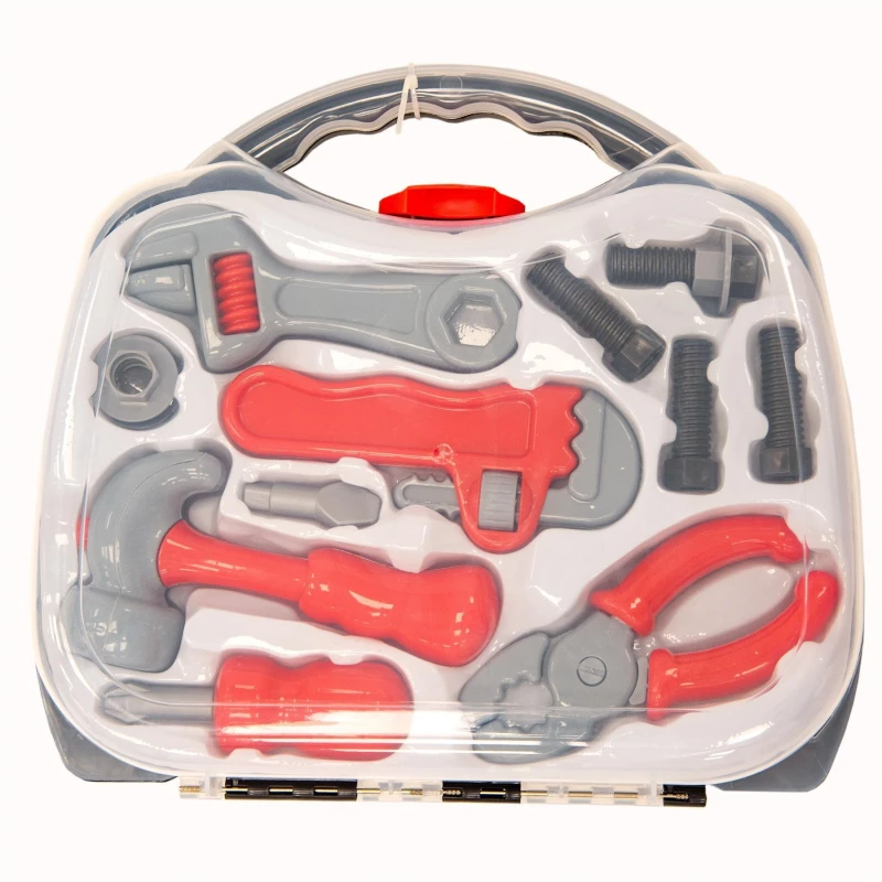 Image of Kandy Toys Power Tools Children's Tool Kit Set With Carry Case Multi