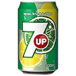 image of 7UP 330ml Cans 24 Pack